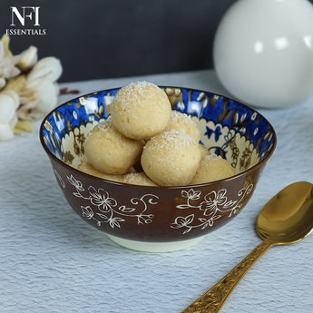 NFI essentials Multipurpose Serving Bowls Porcelain Side Bowls for Noodles, Ramen, Snacks, Soups, and Curries  Microwave & Dishwasher Safe Ideal for Gifting 6.2 Inch (700 ml) - AYAHA ENTERPRISES PRIVATE LIMITED