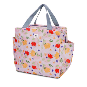 NFI essentials Insulated Lunch Bag for Men Women Large Tiffin Carry Bag Travel Lunch Box Organizer for Office, School, College, Leak-proof Lunch Cooler Bag (Copy)