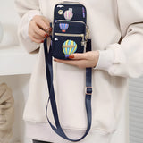 NFI essentials Small Crossbody Bag for Womens, Mobile Cell Phone Holder Wallet Bag, Shoulder Sling Bag, Hand Purse, Printed Clutch Mobile Sling Bag, 3 Layer Phone Pouch for Girls - AYAHA ENTERPRISES PRIVATE LIMITED