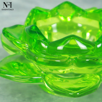 NFI essentials Exquisite Lotus Flower shaped Tea Light Candle or Diya Holder Decorative Centerpiece for Home Decor and Festival Like Diwali, Christmas or Eid - AYAHA ENTERPRISES PRIVATE LIMITED