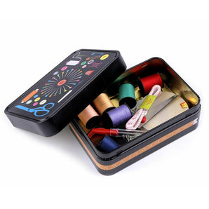 NFI essentials 72 Pcs Sewing Kit Stiching Set Tailor Thread Box Travel DIY Accessories Needles, Thread, Sewing Tools, Sui Dhaga All in One Combo Tailoring Materials