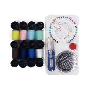 NFI essentials 93 Pcs Sewing Kit Stiching Set Tailor Thread Box Travel DIY Accessories Needles, Thread, Sewing Tools, Sui Dhaga All in One Combo Tailoring Materials