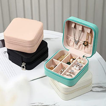 NFI essentials PU Leather Travel Jewellery Storage Box - AYAHA ENTERPRISES PRIVATE LIMITED