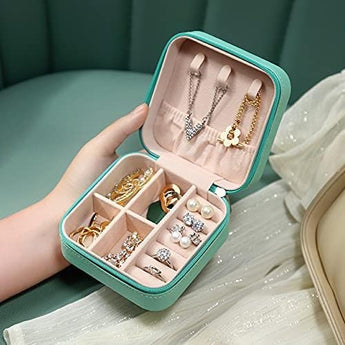 NFI essentials PU Leather Travel Jewellery Storage Box - AYAHA ENTERPRISES PRIVATE LIMITED