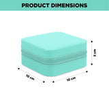 NFI essentials PU Leather Travel Jewellery Storage Box - AYAHA ENTERPRISES PRIVATE LIMITED