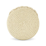 NFI essentials Round Sling Bag for Women, Stylish Shoulder Bag for Girls, Travel Crossbody Bag Purse for Ladies, Jute Zipper Closure Straw Side Sling Bag for Woman Latest - AYAHA ENTERPRISES PRIVATE LIMITED