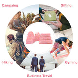 NFI essentials Set of 7 Cube Storage Organizer Bags Clothes Packing Storage Travel Organizer, Cosmetic, Underwear, Shoes, Luggage Organizer - AYAHA ENTERPRISES PRIVATE LIMITED