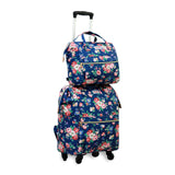 NFI essentials Nylon Travel Trolley Bag Duffle Dual Function Travelling Trolley & Backpack Storage Bag for Women Turn Baby Daiper Backpacks - AYAHA ENTERPRISES PRIVATE LIMITED