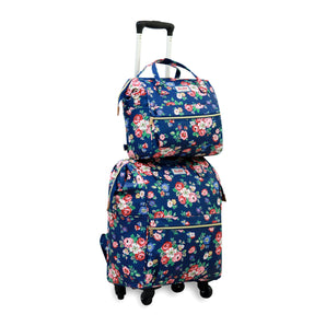 NFI essentials Nylon Travel Trolley Bag Duffle Dual Function Travelling Trolley & Backpack Storage Bag for Women Turn Baby Daiper Backpacks - AYAHA ENTERPRISES PRIVATE LIMITED