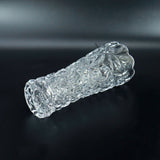 NFI essentials 10 Inches Crystal Clear Glass Vases for Flowers with Embossed Floral Design for Fresh or Artificial Flowers Decorative Centerpiece - AYAHA ENTERPRISES PRIVATE LIMITED
