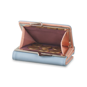 NFI essentials Fashion PU Leather Women's Mini Clutch Wallet | Girls Leaf Bi-fold Card Holder | Womens Purse Small Clutch Wallet - AYAHA ENTERPRISES PRIVATE LIMITED