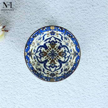 NFI essentials Multipurpose Serving Bowls Porcelain Side Bowls for Noodles, Ramen, Snacks, Soups, and Curries  Microwave & Dishwasher Safe Ideal for Gifting 6.2 Inch (700 ml) - AYAHA ENTERPRISES PRIVATE LIMITED