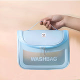 NFI essentials Transparent Cosmetic Bag With Hook, Wash Bag Travel Makeup Bag - AYAHA ENTERPRISES PRIVATE LIMITED