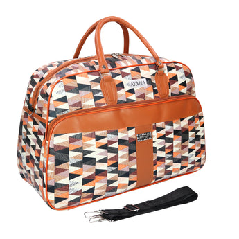 Ayaha Large Travel Duffle Bag, Air Bag for Men and Women Cabin Luggage Bag Weekender Stylish Travel Bag with Detachable Shoulder Strap 47 litres - AYAHA ENTERPRISES PRIVATE LIMITED