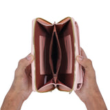 NFI essentials Womens Crossbody Wallet, Small Mobile Cell Phone Holder Bag, Pocket Wallet, Hand Purse, Clutch Mobile Sling Bag, Phone Pouch for Women - AYAHA ENTERPRISES PRIVATE LIMITED