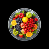 NFI essentials Crystal Clear Dessert Pedestal Stand Vintage Style Cake Plate Diamond Pattern Serving Platter Cakes, Pastries & Desserts Display for Parties, Weddings, and Gift - AYAHA ENTERPRISES PRIVATE LIMITED