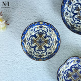 NFI essentials Multipurpose Serving Bowls Porcelain Side Bowls for Noodles, Ramen, Snacks, Soups, and Curries  Microwave & Dishwasher Safe Ideal for Gifting 6.2 Inch (700 ml) - AYAHA ENTERPRISES PRIVATE LIMITED