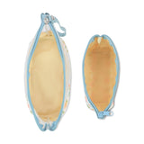 NFI essentials Set of 2 Flower Print Cosmetic Pouch Makeup Pouch Travel Organizer Toiletry Bag for Women Zippered Pouch Set with Handle, Large & Medium - AYAHA ENTERPRISES PRIVATE LIMITED