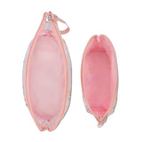 NFI essentials Set of 2 Flower Print Cosmetic Pouch Makeup Pouch Travel Organizer Toiletry Bag for Women Zippered Pouch Set with Handle, Large & Medium - AYAHA ENTERPRISES PRIVATE LIMITED