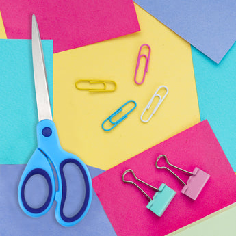 NFI essentials Set of 2 Scissor 8 Inch Multi Purpose Soft Comfort-Grip Handles - AYAHA ENTERPRISES PRIVATE LIMITED