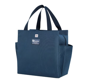 NFI essentials Insulated Lunch Bag for Men Women Large Tiffin Carry Bag Travel Lunch Box Organizer for Office, School, College, Leak-proof Lunch Cooler Bag