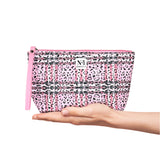 Printed Cosmetic Pouch | Makeup Pouch | Vanity Case | Travel Organiser | Size: 25x14.5x7.5cm - AYAHA ENTERPRISES PRIVATE LIMITED