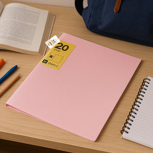 NFI essentials Multi Color Document File Folder 6 Compartment File Organizer, File Folder with Labels, A4 Paper Filing Folder for Home, School, Office, and Travel