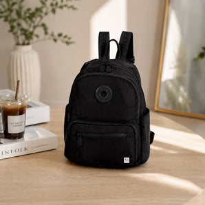 NFI essentials Girls Mini Backpack College Bag with Multiple Pockets