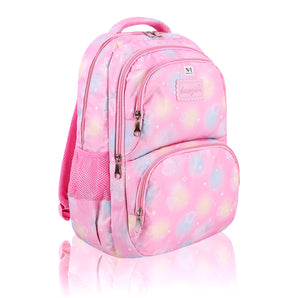 NFI essentials 17 Inch Trendy Korean Design Printed School Backpack For Student Girls & Womens Bag For Travelling, College, Tuition, Classes, Hicking, Picnic Bag