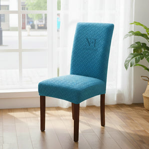 NFI Essentials Stretchable Dining Chair Cover Slipcovers Thick Polyster & Spandex Fabric Removable Washable Fit for Dining Room, Kitchen, Hotel, Anti-Slip Seat Protector