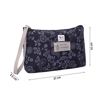 NFI essentials Print Makeup Pouches for Women Stylish Pouch for Makeup accessories Travel pouch Cosmetic Pouches Toiletry Bag for Women - AYAHA ENTERPRISES PRIVATE LIMITED
