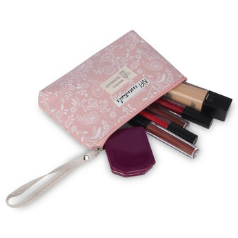 NFI essentials Print Makeup Pouches for Women Stylish Pouch for Makeup accessories Travel pouch Cosmetic Pouches Toiletry Bag for Women - AYAHA ENTERPRISES PRIVATE LIMITED