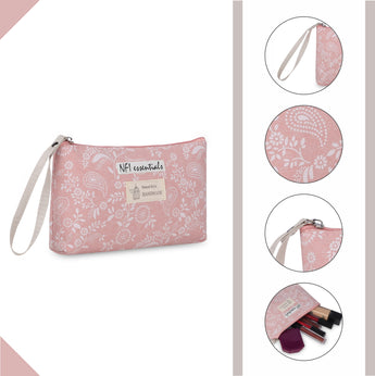NFI essentials Print Makeup Pouches for Women Stylish Pouch for Makeup accessories Travel pouch Cosmetic Pouches Toiletry Bag for Women - AYAHA ENTERPRISES PRIVATE LIMITED