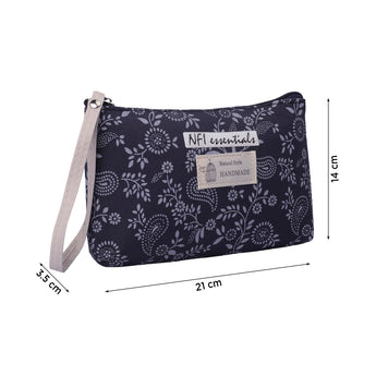 NFI essentials Print Makeup Pouches for Women Stylish Pouch for Makeup accessories Travel pouch Cosmetic Pouches Toiletry Bag for Women - AYAHA ENTERPRISES PRIVATE LIMITED