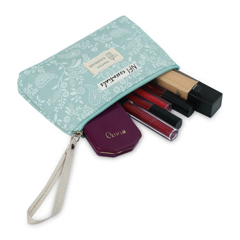 NFI essentials Print Makeup Pouches for Women Stylish Pouch for Makeup accessories Travel pouch Cosmetic Pouches Toiletry Bag for Women - AYAHA ENTERPRISES PRIVATE LIMITED