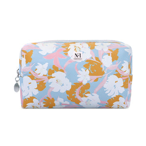 NFI essentials Floral Print Cosmetics Pouch Makeup Pouch Vanity Case Jewellery Pouch