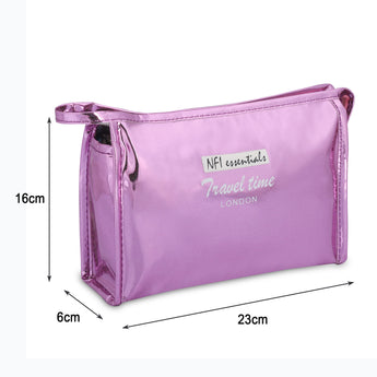 NFI essentials Pack of 2 Makeup Pouch for Women, Stylish Pouches for Makeup Accessories, Cosmetic Pouch - AYAHA ENTERPRISES PRIVATE LIMITED
