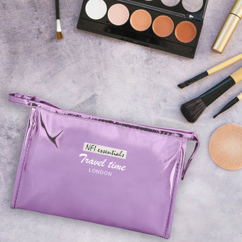 NFI essentials Pack of 2 Makeup Pouch for Women, Stylish Pouches for Makeup Accessories, Cosmetic Pouch - AYAHA ENTERPRISES PRIVATE LIMITED