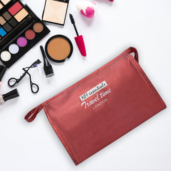 NFI essentials Pack of 2 Makeup Pouch for Women, Stylish Pouches for Makeup Accessories, Cosmetic Pouch - AYAHA ENTERPRISES PRIVATE LIMITED