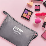 NFI essentials PU Reflective Makeup Pouch for Women, Stylish Pouches for Makeup Accessories - AYAHA ENTERPRISES PRIVATE LIMITED