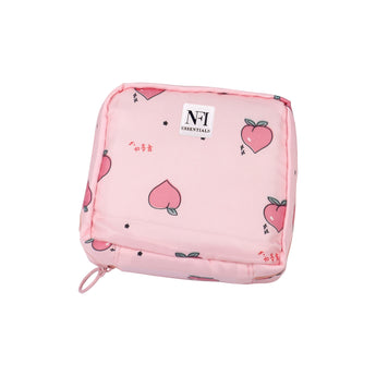 NFI essentials Pack of 2 Nylon Print Women Portable Sanitary Napkin Pouch With Zipper Feminine Pad - AYAHA ENTERPRISES PRIVATE LIMITED