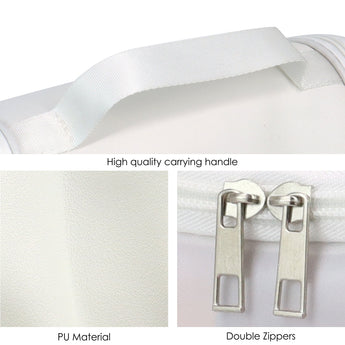 NFI essentials Transparent Cosmetic Bag With Hook, Wash Bag Travel Makeup Bag - AYAHA ENTERPRISES PRIVATE LIMITED