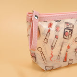 NFI essentials PU Floral Print Makeup Pouch for Women, Stylish Pouches for Makeup Accessories & Travel Organiser, Cosmetic Pouch - AYAHA ENTERPRISES PRIVATE LIMITED