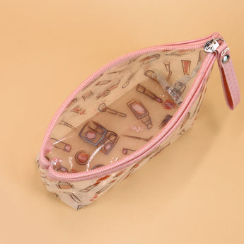 NFI essentials PU Floral Print Makeup Pouch for Women, Stylish Pouches for Makeup Accessories & Travel Organiser, Cosmetic Pouch - AYAHA ENTERPRISES PRIVATE LIMITED