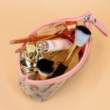 NFI essentials PU Floral Print Makeup Pouch for Women, Stylish Pouches for Makeup Accessories & Travel Organiser, Cosmetic Pouch - AYAHA ENTERPRISES PRIVATE LIMITED