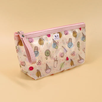 NFI essentials PU Floral Print Makeup Pouch for Women, Stylish Pouches for Makeup Accessories & Travel Organiser, Cosmetic Pouch - AYAHA ENTERPRISES PRIVATE LIMITED