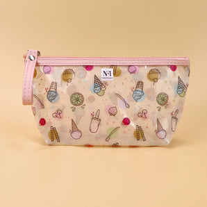 NFI essentials PU Floral Print Makeup Pouch for Women, Stylish Pouches for Makeup Accessories & Travel Organiser, Cosmetic Pouch - AYAHA ENTERPRISES PRIVATE LIMITED