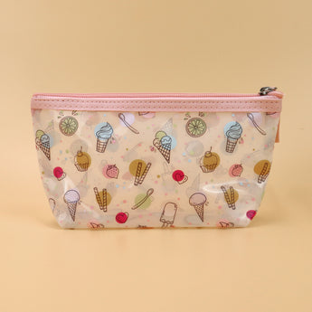 NFI essentials PU Floral Print Makeup Pouch for Women, Stylish Pouches for Makeup Accessories & Travel Organiser, Cosmetic Pouch - AYAHA ENTERPRISES PRIVATE LIMITED