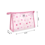 NFI essentials PU Floral Print Makeup Pouch for Women, Stylish Pouches for Makeup Accessories & Travel Organiser, Cosmetic Pouch - AYAHA ENTERPRISES PRIVATE LIMITED