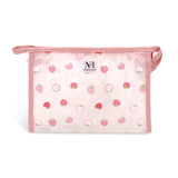 NFI essentials PU Floral Print Makeup Pouch for Women, Stylish Pouches for Makeup Accessories & Travel Organiser, Cosmetic Pouch - AYAHA ENTERPRISES PRIVATE LIMITED